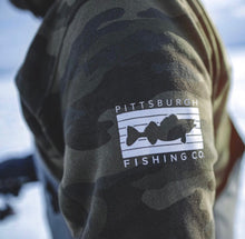 Load image into Gallery viewer, Pittsburgh - Fish The Burgh - Camo Hoodie