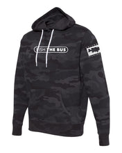 Load image into Gallery viewer, Columbus - Fish The Bus - Black Camo Hoodie