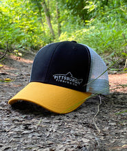 Load image into Gallery viewer, Pittsburgh - Tricolor Hat - Black / Yellow / White
