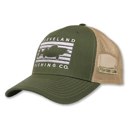 Cleveland - Fish Rectangle Hat
